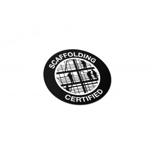 Scaffolding Certified - 50/Pack
